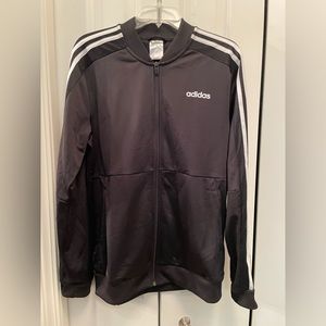 Black Adidas track jacket size medium